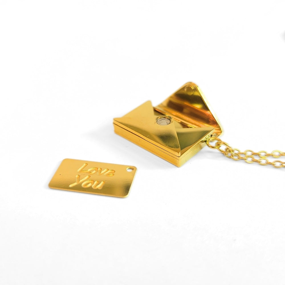 Love Letter Locket Necklace - NovaSmartLinks