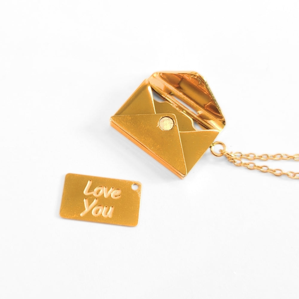 Love Letter Locket Necklace - NovaSmartLinks