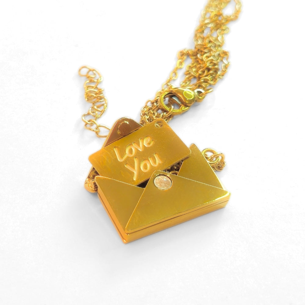 Love Letter Locket Necklace - NovaSmartLinks