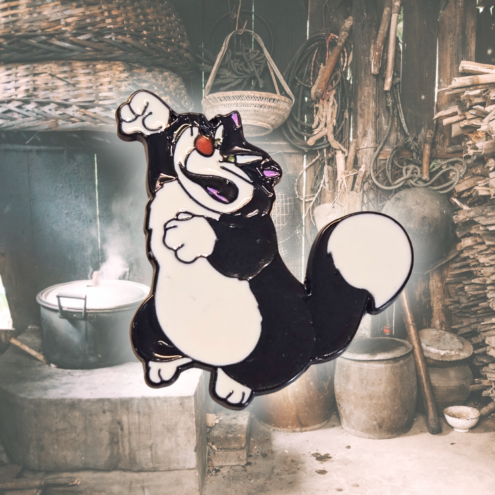 "Lucifer" the Cat | Collectible Pin - NovaSmartLinks