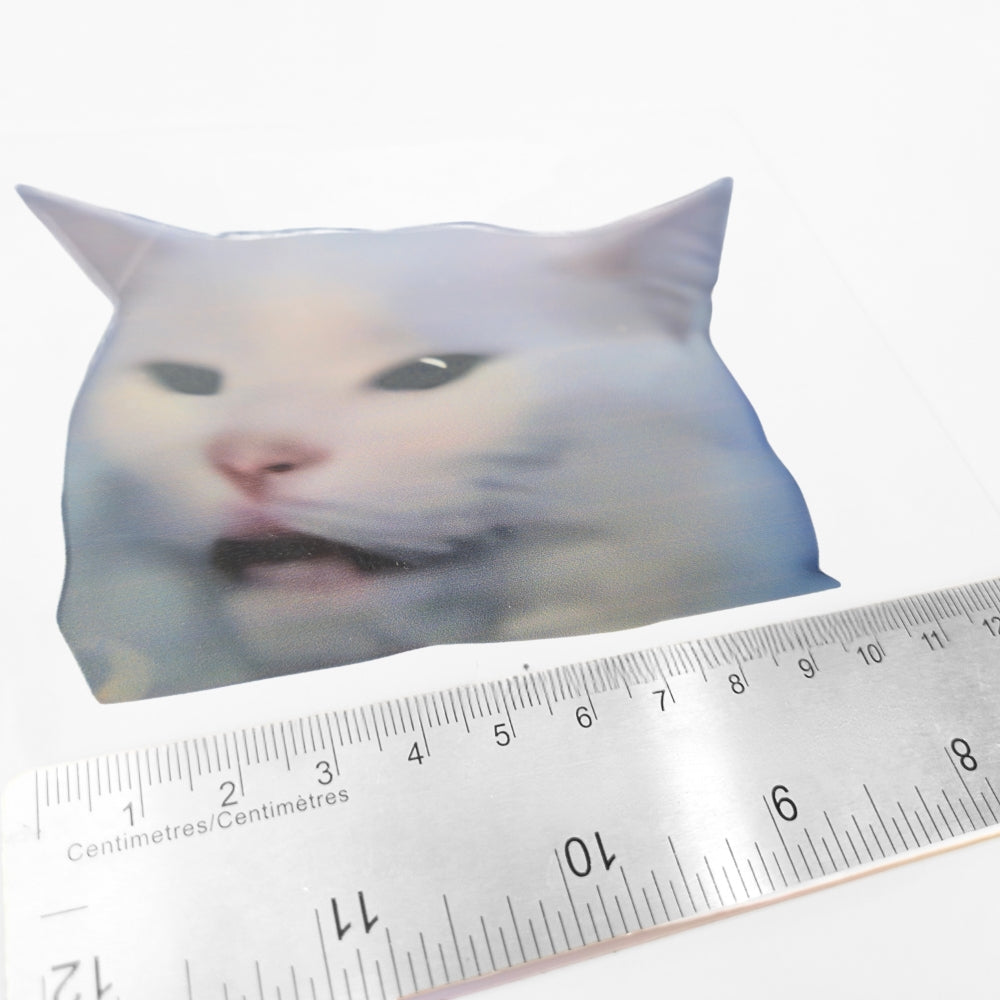 Meme Cat Smudge | Vinyl Sticker - NovaSmartLinks