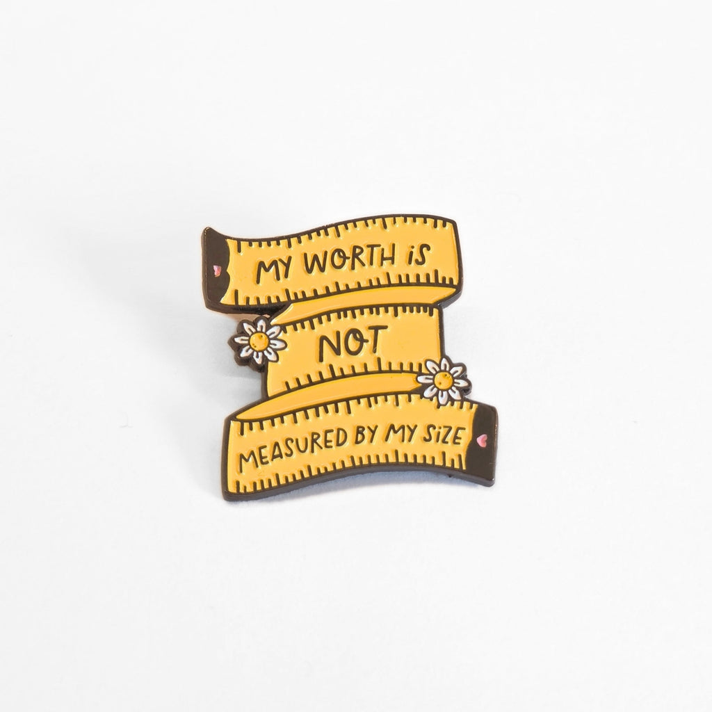My Worth Is Not Measured By My Size | Collectible Pin - NovaSmartLinks