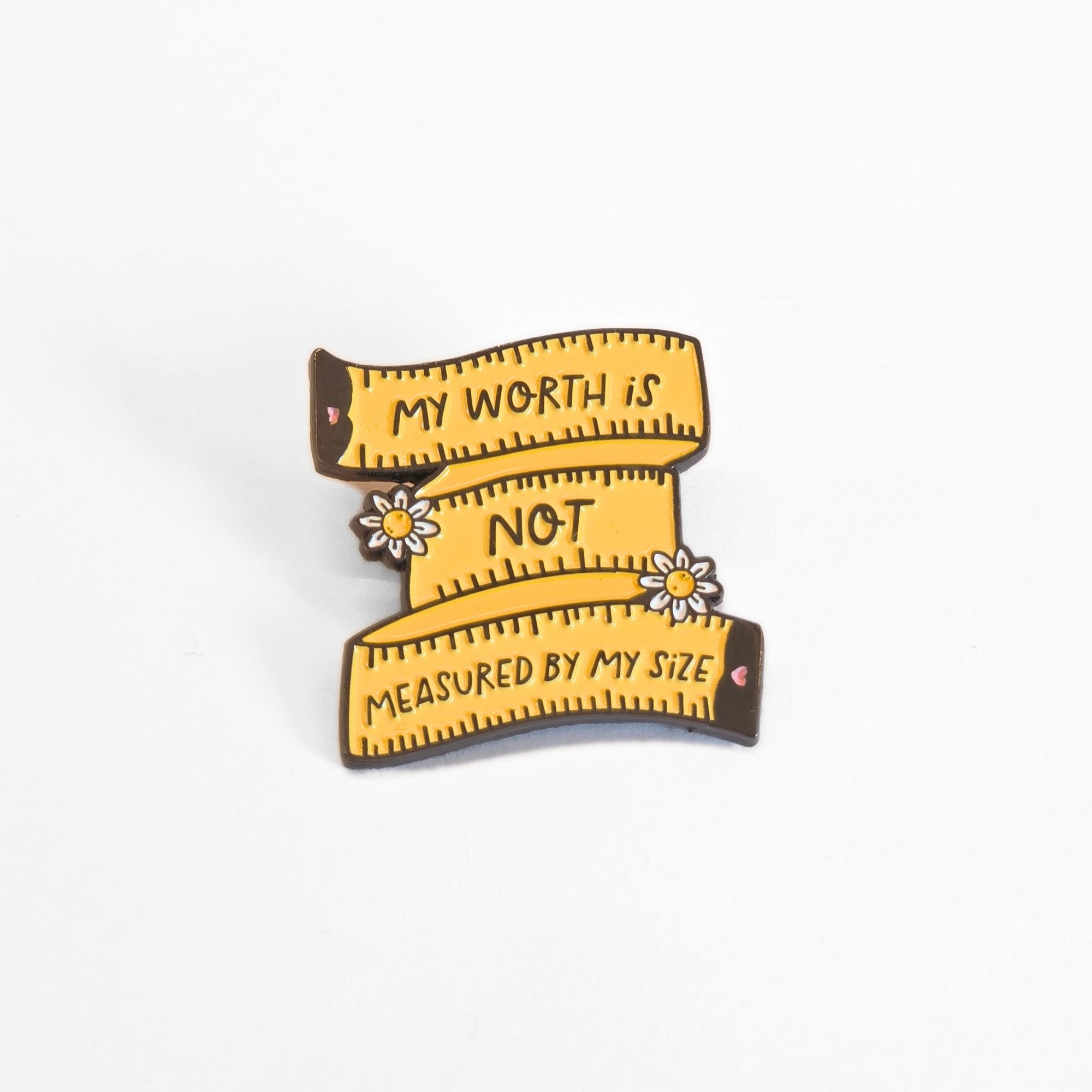 My Worth Is Not Measured By My Size | Collectible Pin - NovaSmartLinks