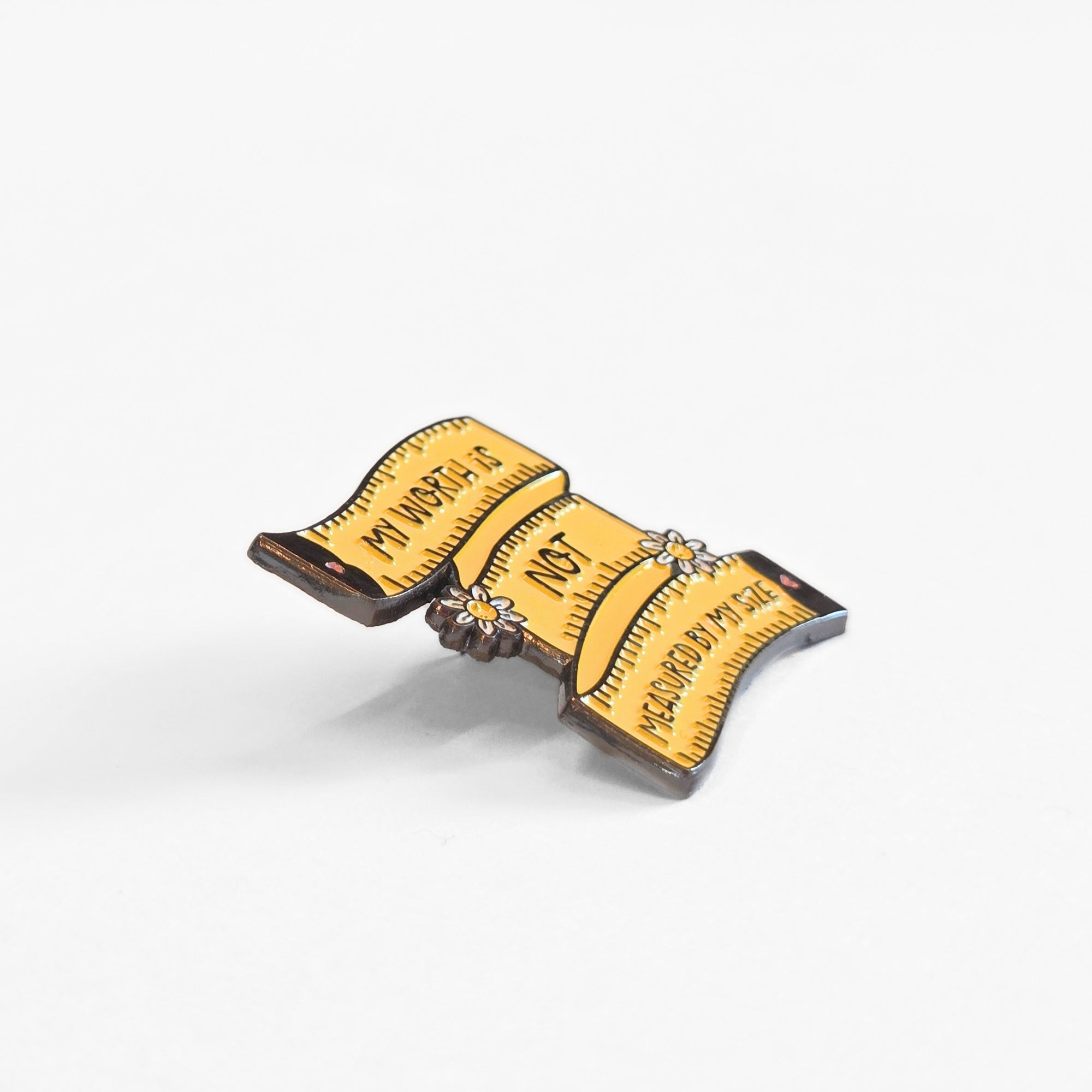 My Worth Is Not Measured By My Size | Collectible Pin - NovaSmartLinks
