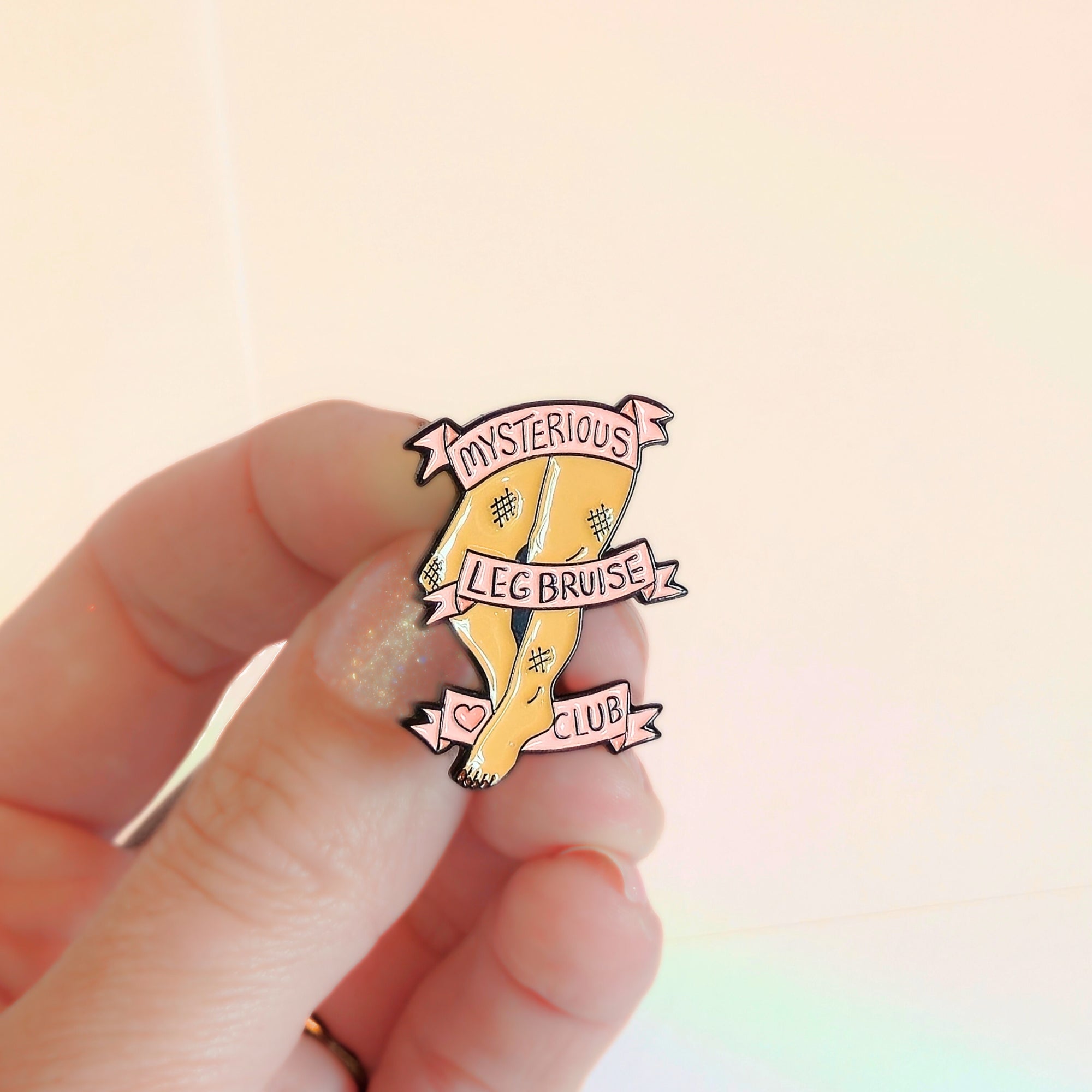 Mysterious Leg Bruise Club | Collectible Pin - NovaSmartLinks