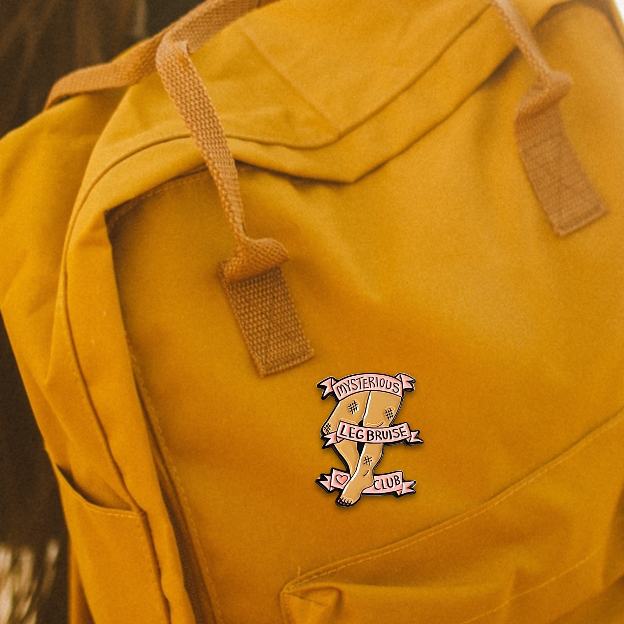 Mysterious Leg Bruise Club | Collectible Pin - NovaSmartLinks