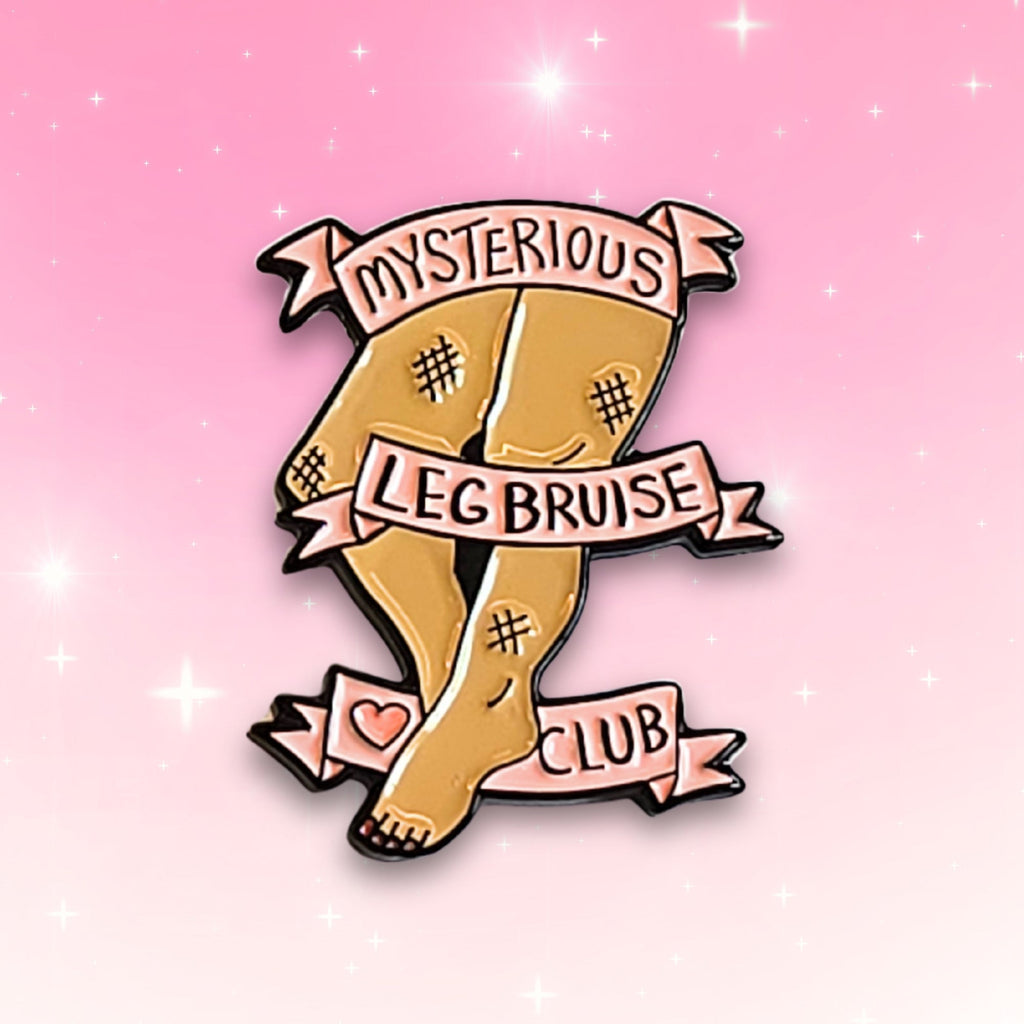 Mysterious Leg Bruise Club | Collectible Pin - NovaSmartLinks