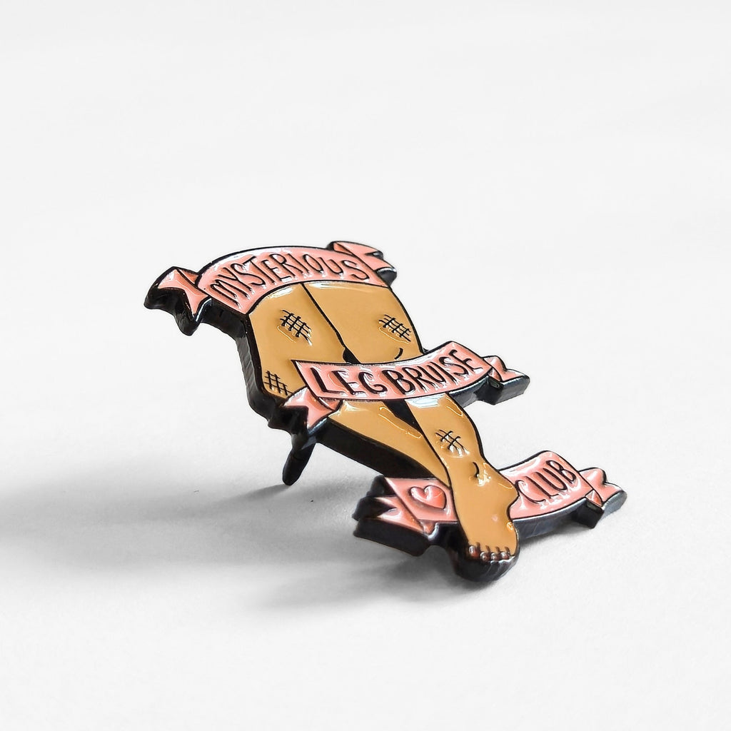 Mysterious Leg Bruise Club | Collectible Pin - NovaSmartLinks