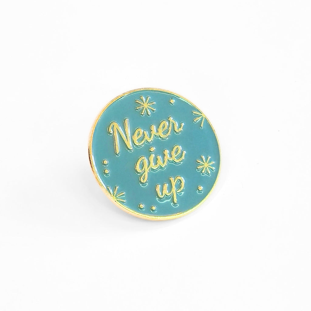 Never Give Up | Collectible Pin - NovaSmartLinks