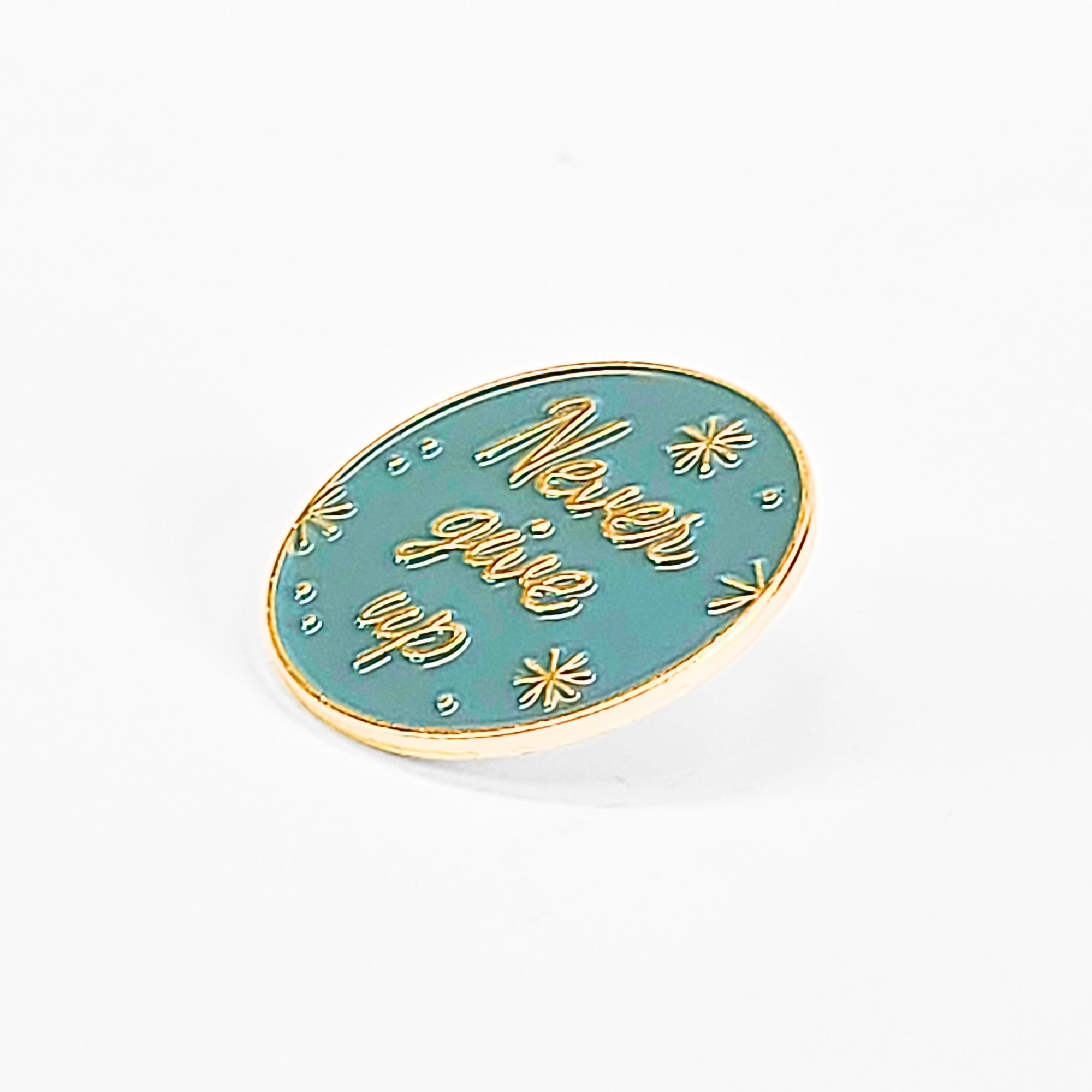 Never Give Up | Collectible Pin - NovaSmartLinks