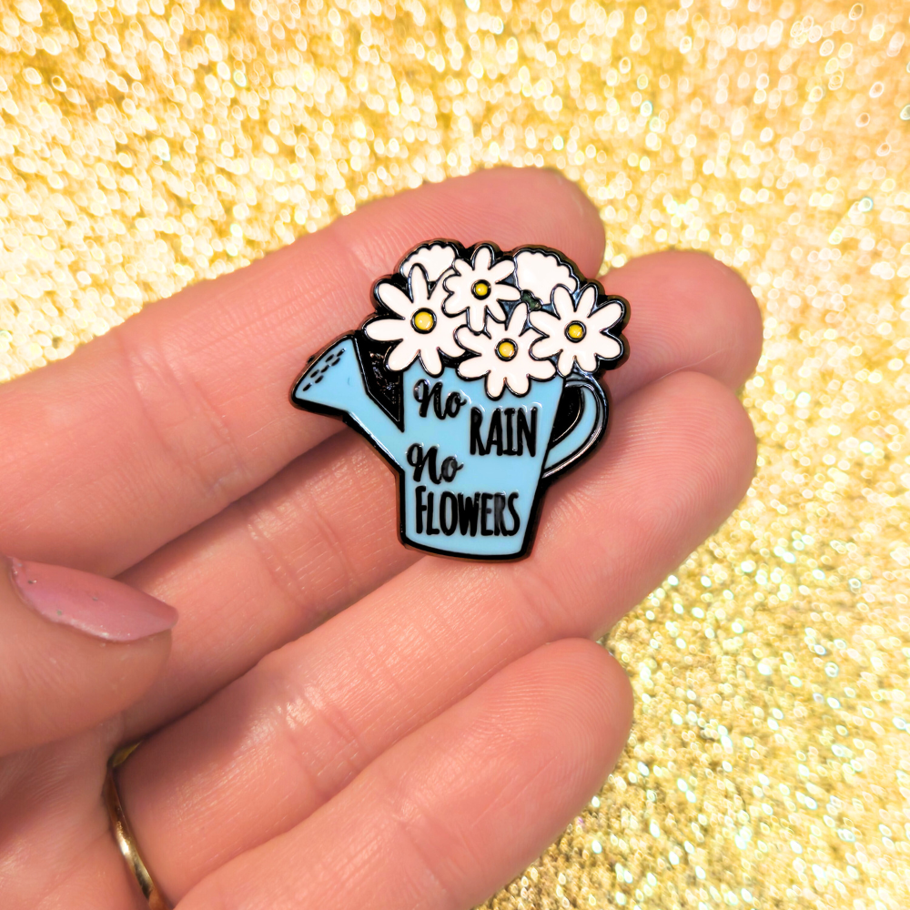 No Rain No Flowers | Collectible Pin - NovaSmartLinks