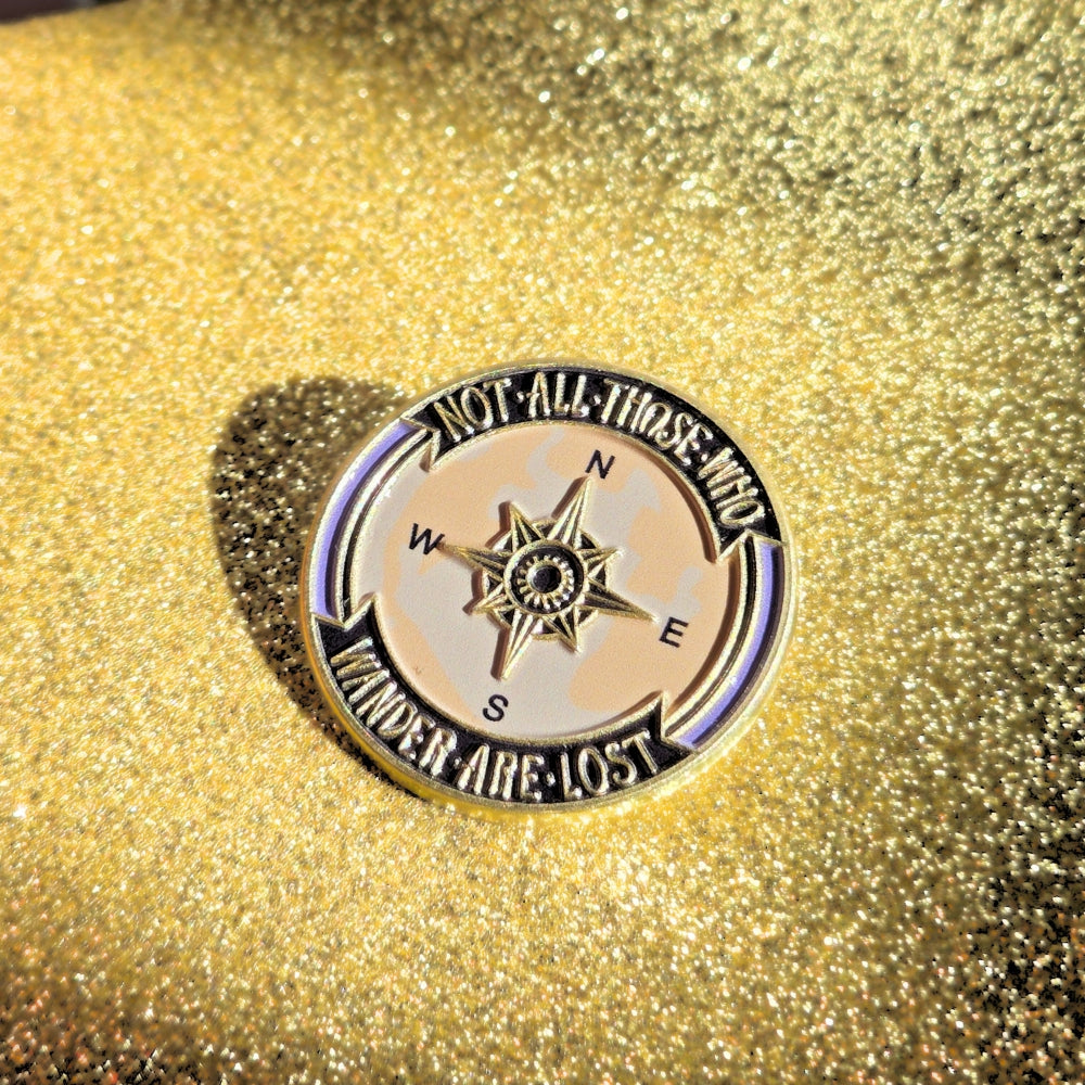Not All Those Who Wander Are Lost | Collectible Pin - NovaSmartLinks