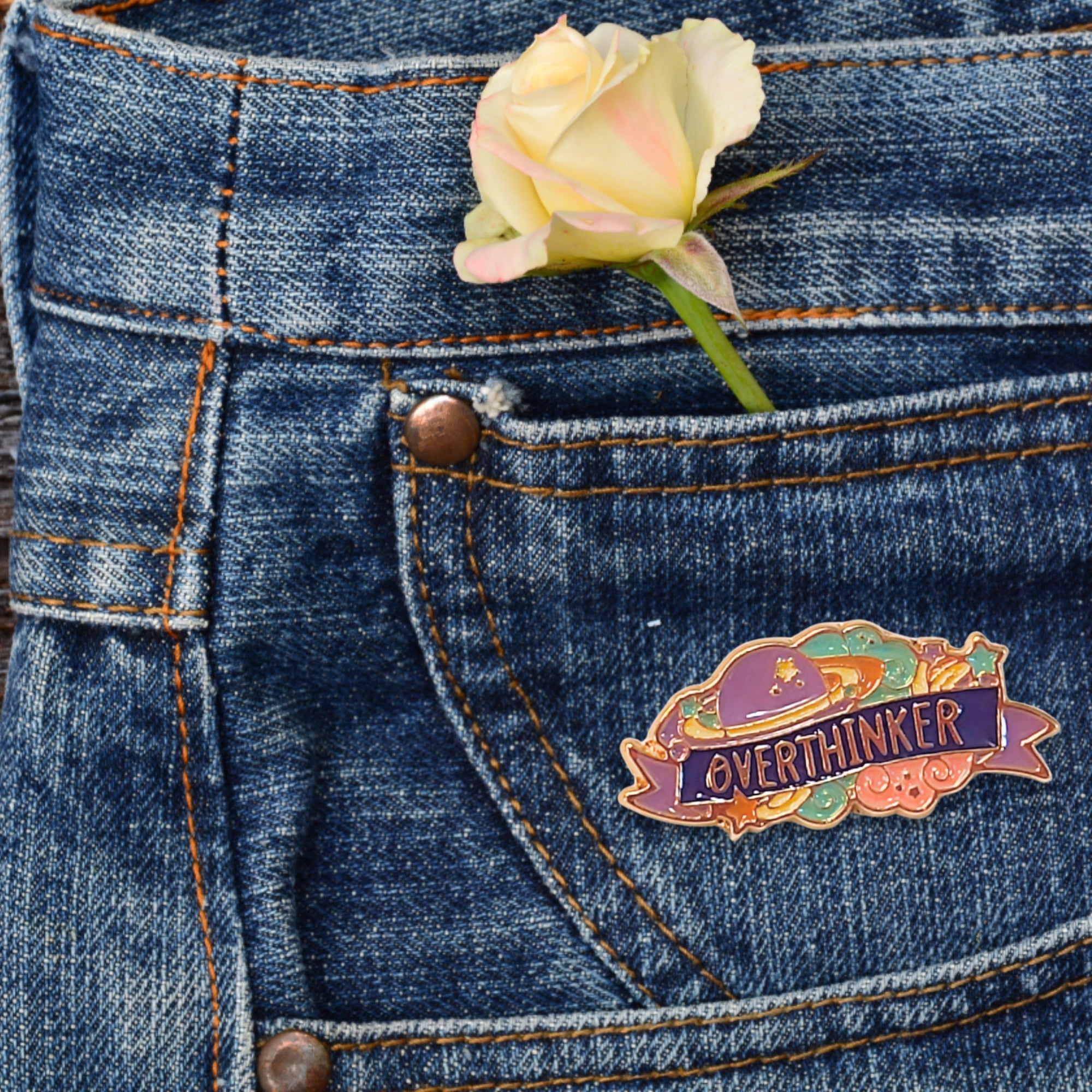 Overthinker | Collectible Pin - NovaSmartLinks