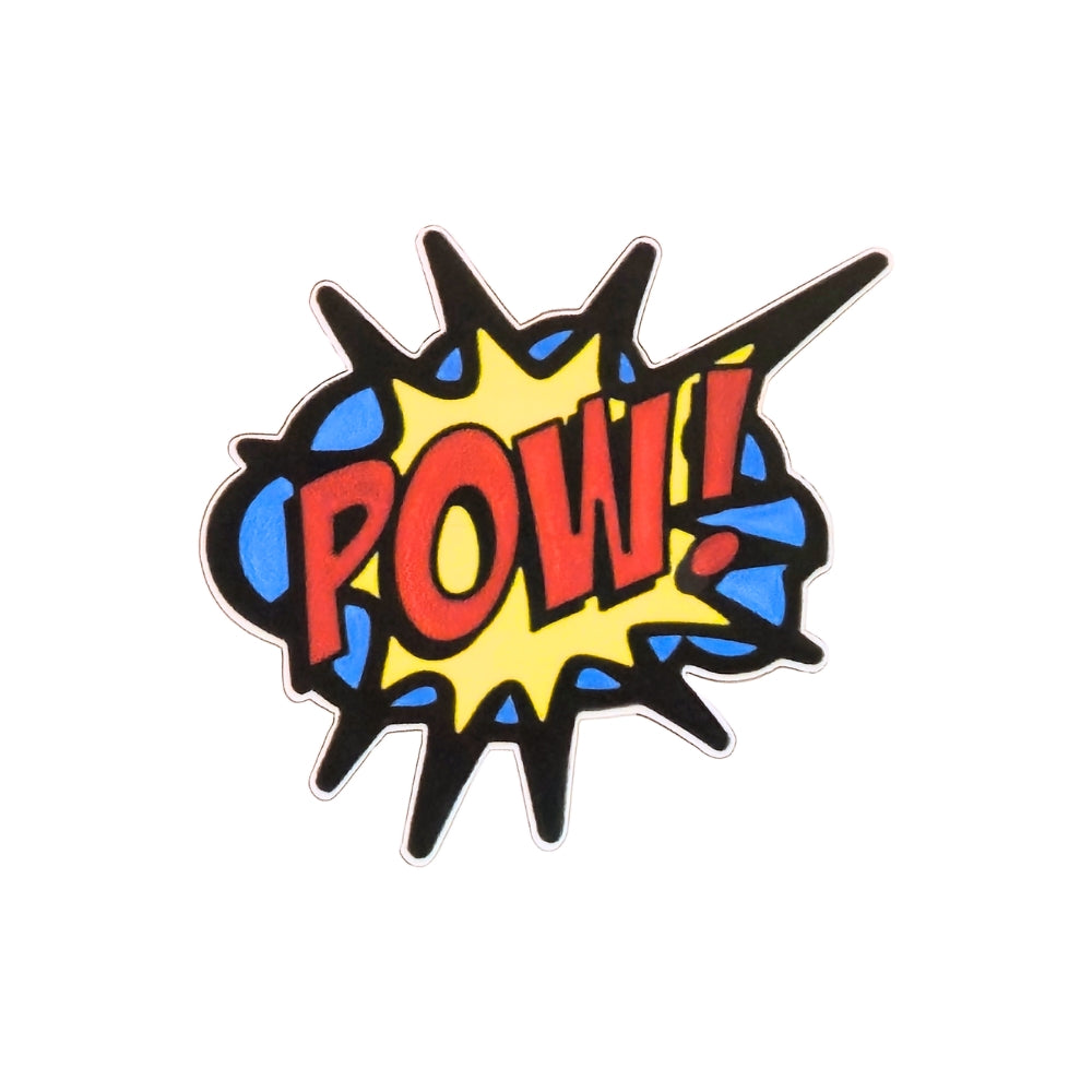 POW! Vintage Comic Action | Vinyl Sticker - NovaSmartLinks
