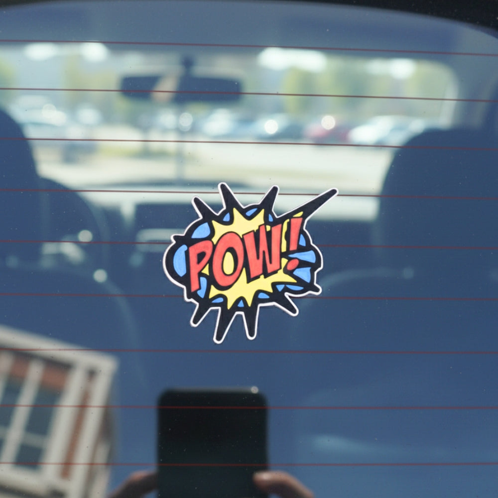 POW! Vintage Comic Action | Vinyl Sticker - NovaSmartLinks