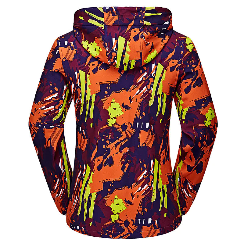 Outdoor Fleece Soft Shell Jackets for Couples (Camo) - NovaSmartLinks