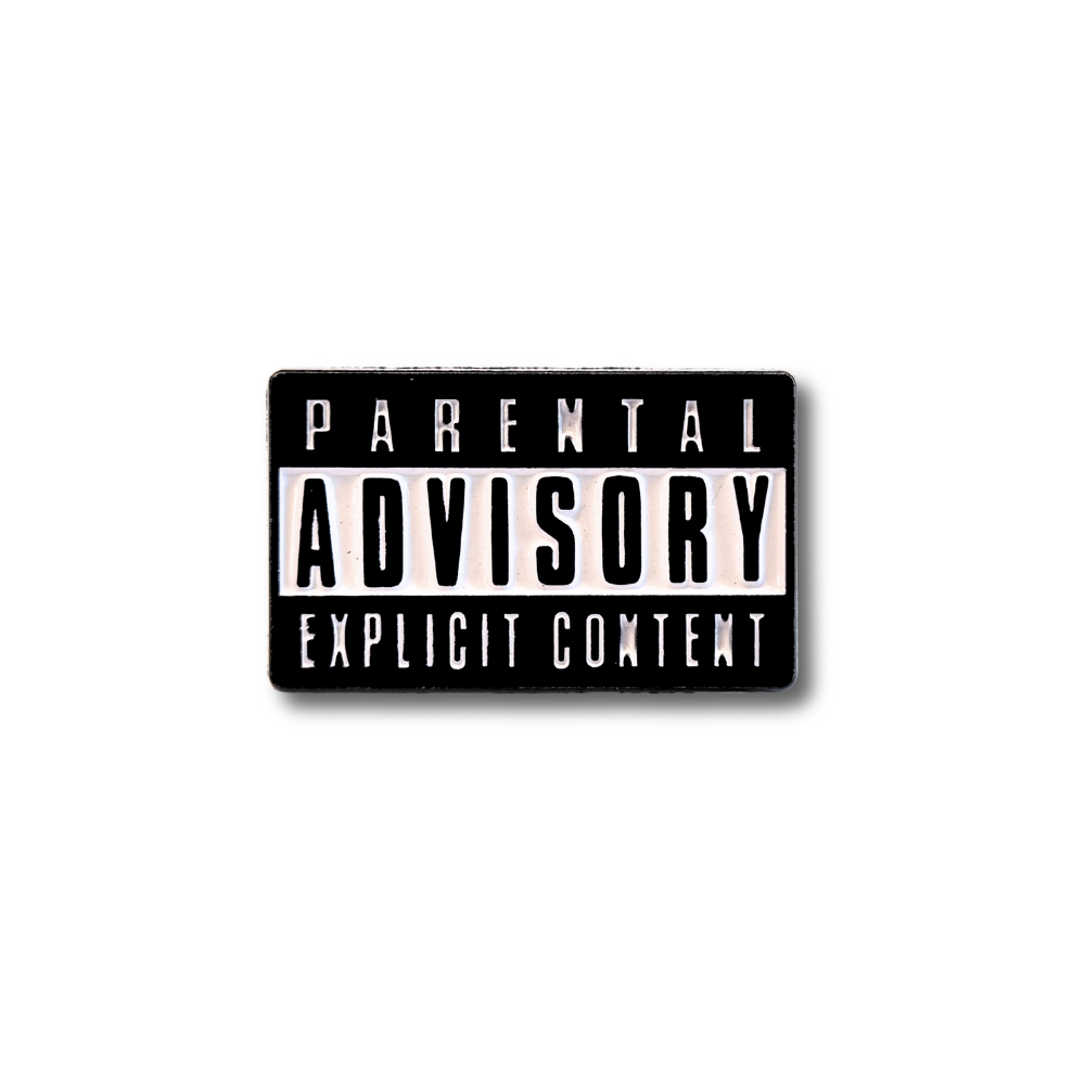 Parental Advisory (Explicit Content) | Collectible Pin - NovaSmartLinks