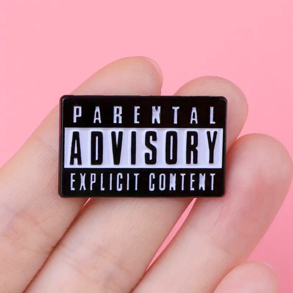 Parental Advisory (Explicit Content) | Collectible Pin - NovaSmartLinks