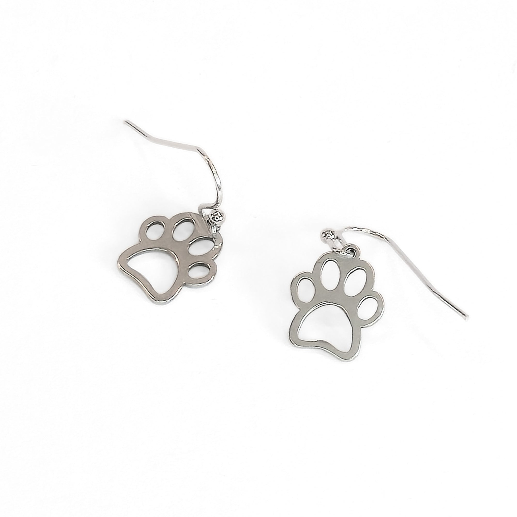 Paw Print Cut-Out Earrings - NovaSmartLinks