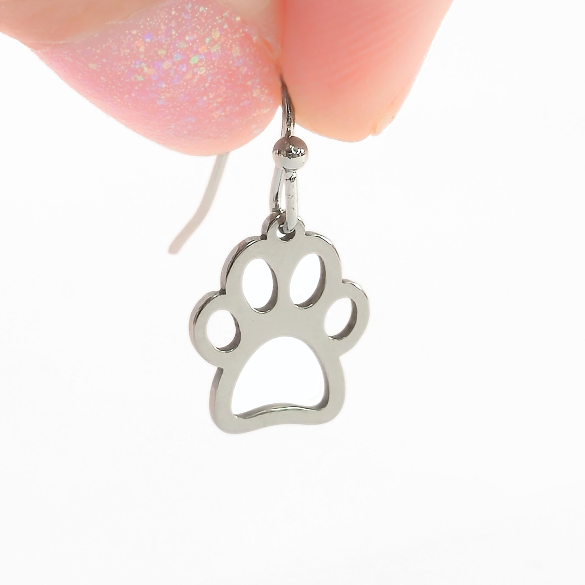 Paw Print Cut-Out Earrings - NovaSmartLinks