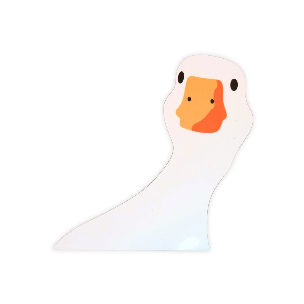 Peering Goose | Vinyl Sticker - NovaSmartLinks