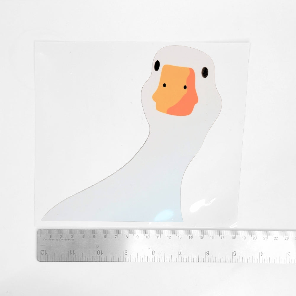 Peering Goose | Vinyl Sticker - NovaSmartLinks