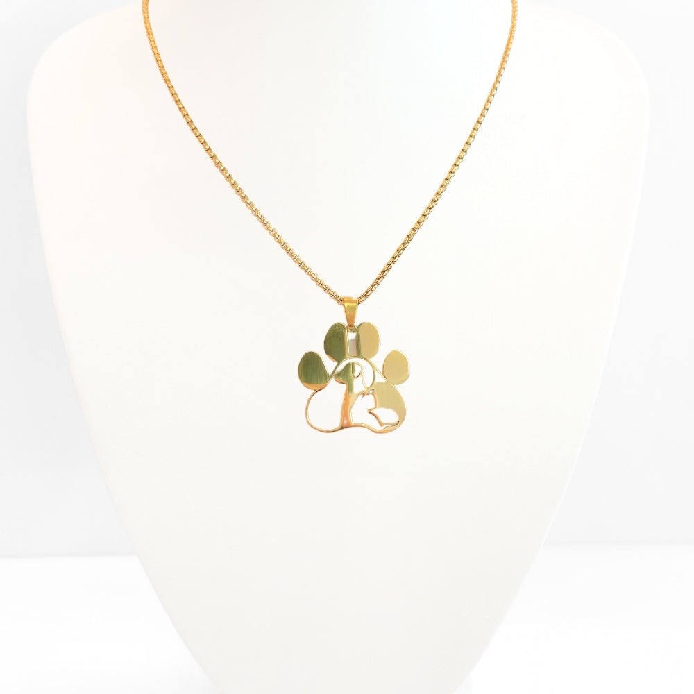 Pet Love Paw Print Necklace - NovaSmartLinks