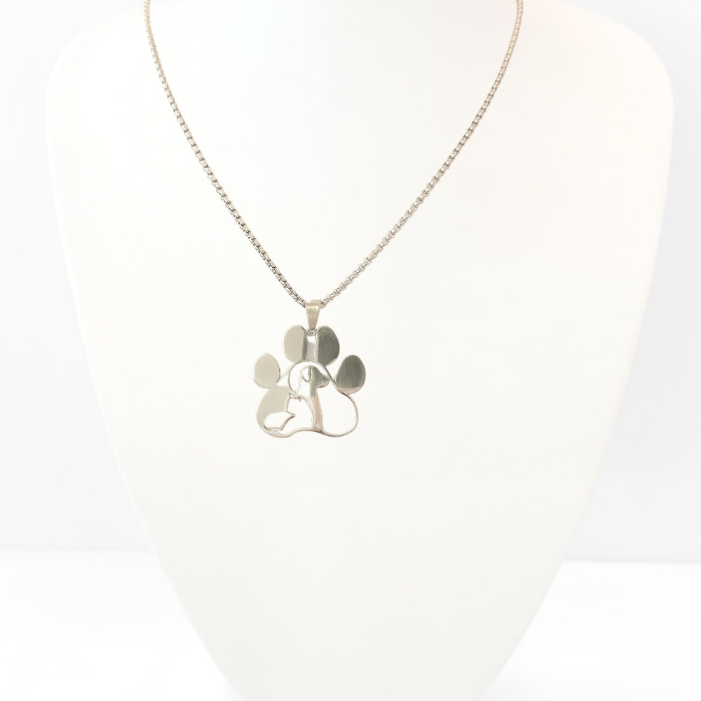 Pet Love Paw Print Necklace - NovaSmartLinks