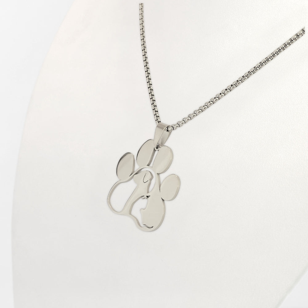Pet Love Paw Print Necklace - NovaSmartLinks