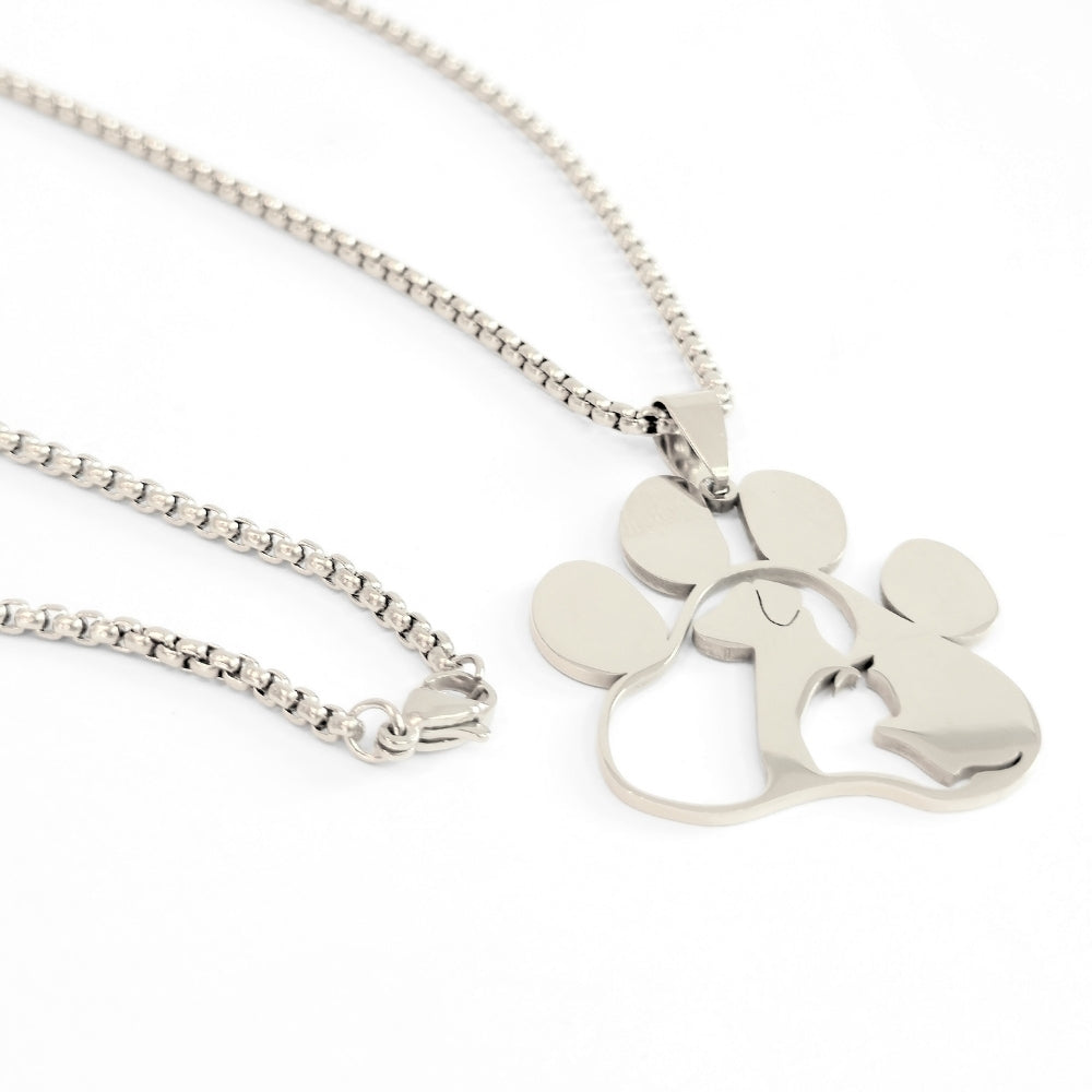 Pet Love Paw Print Necklace - NovaSmartLinks