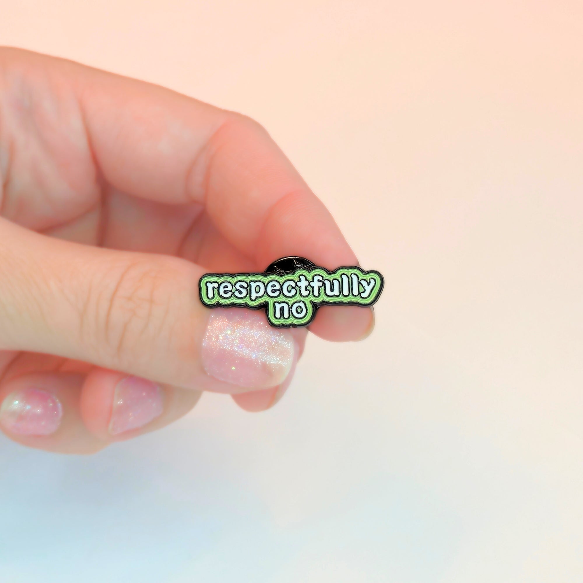 Respectfully No | Collectible Pin - NovaSmartLinks