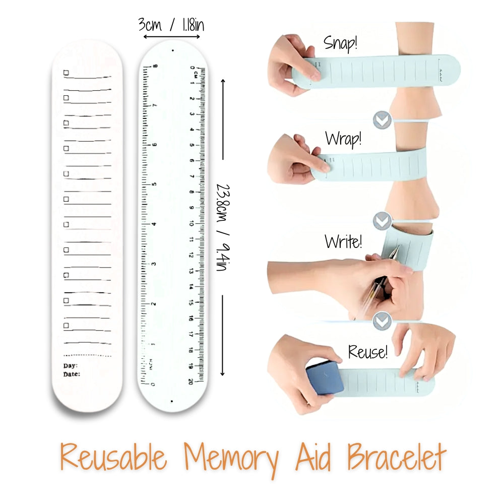 Reusable Memory Aid Bracelet - NovaSmartLinks