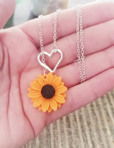 Sunflower Love Lariat Necklace - NovaSmartLinks
