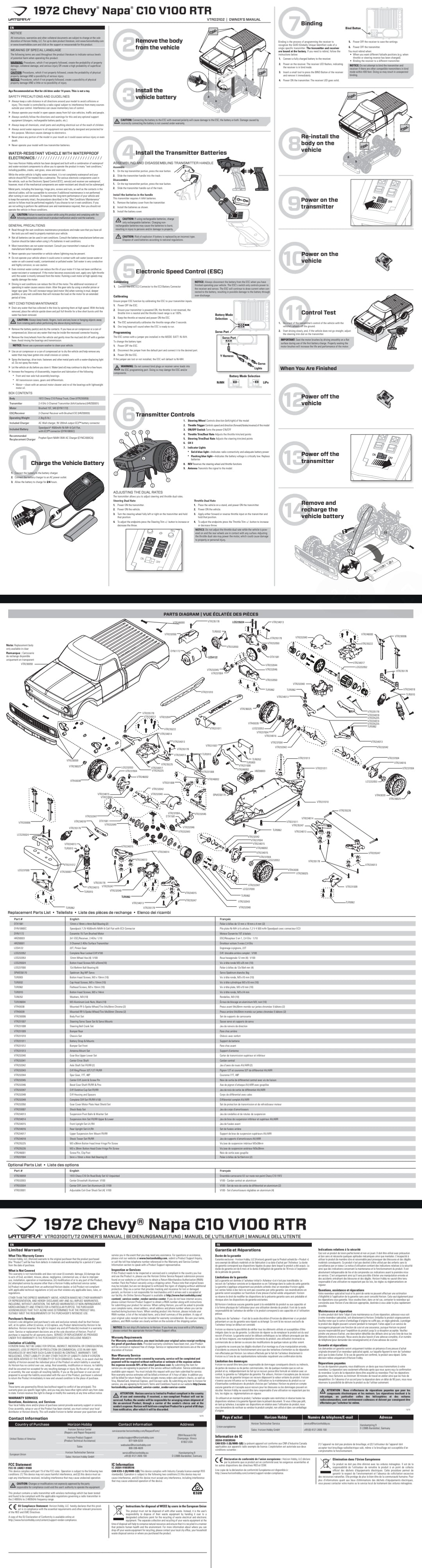 1972 Chevy Napa C10 V100 RTR - NovaSmartLinks