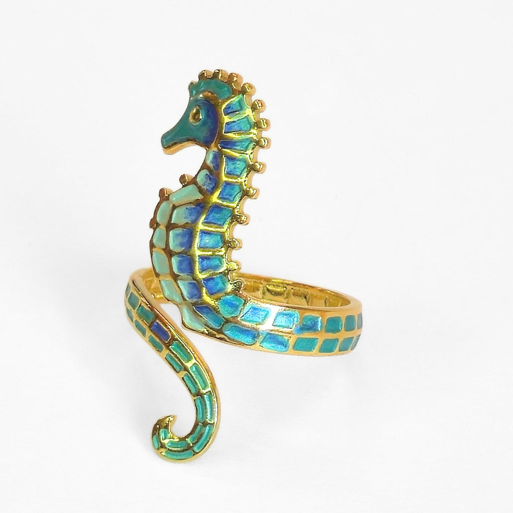 Seahorse Wrap Ring - NovaSmartLinks