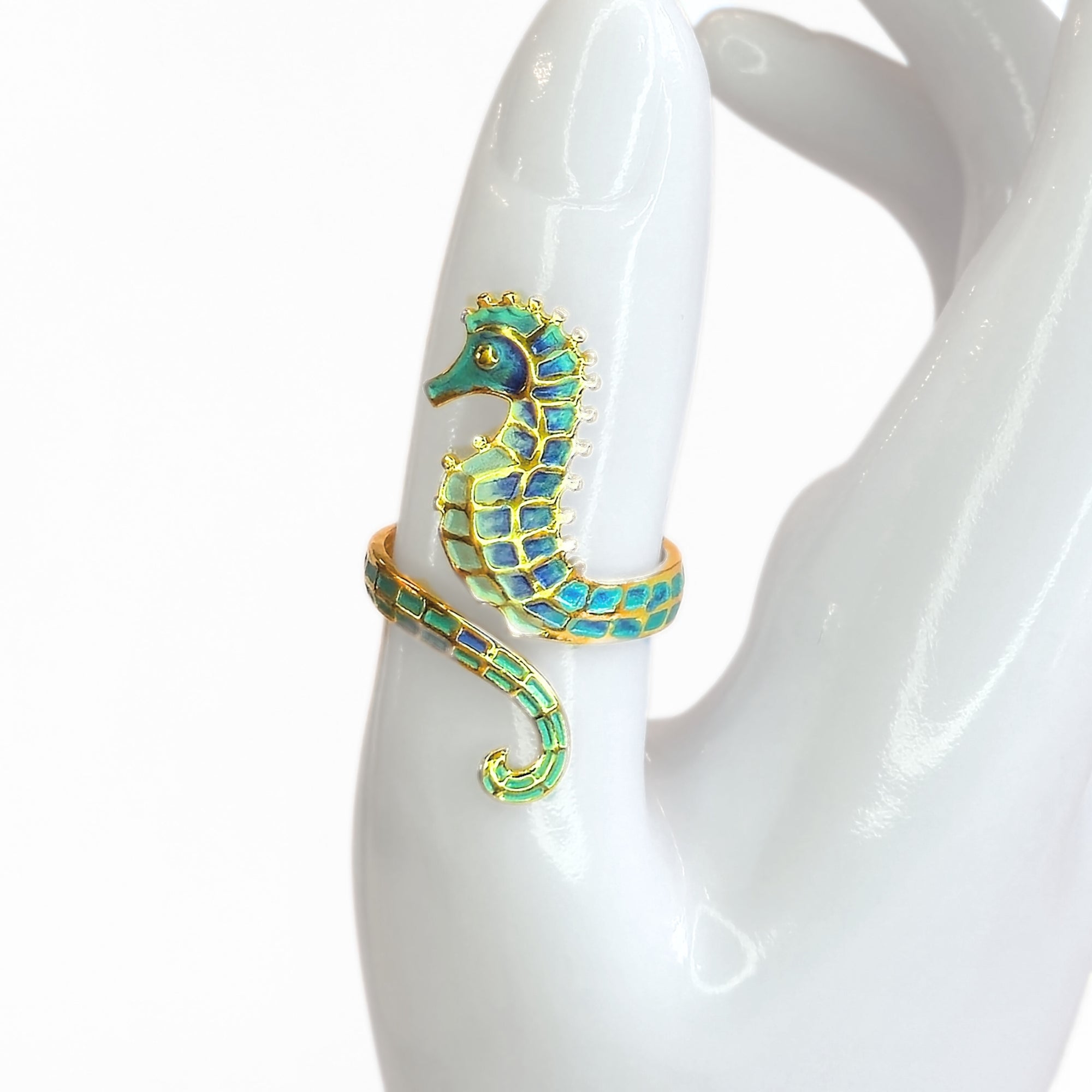 Seahorse Wrap Ring - NovaSmartLinks
