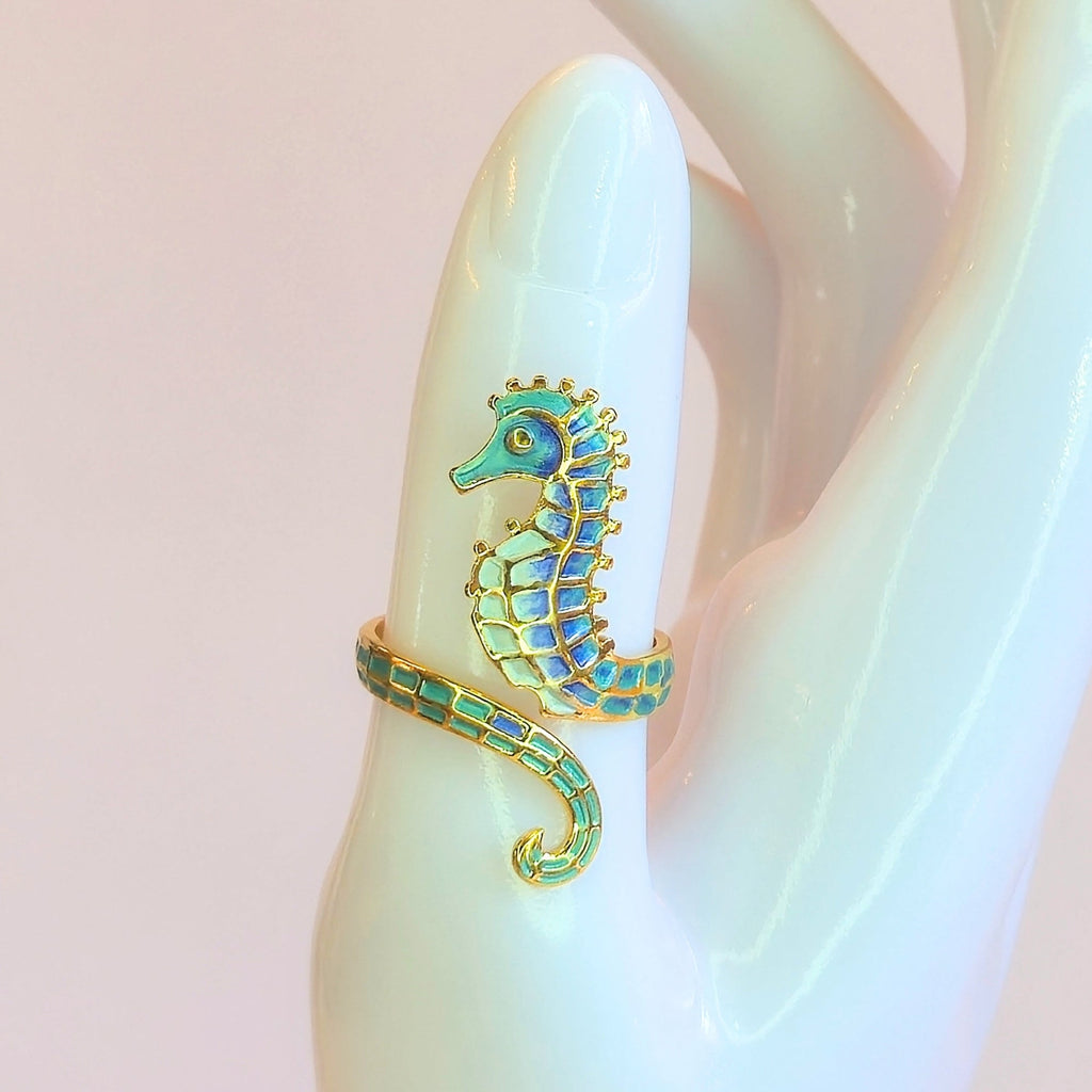 Seahorse Wrap Ring - NovaSmartLinks