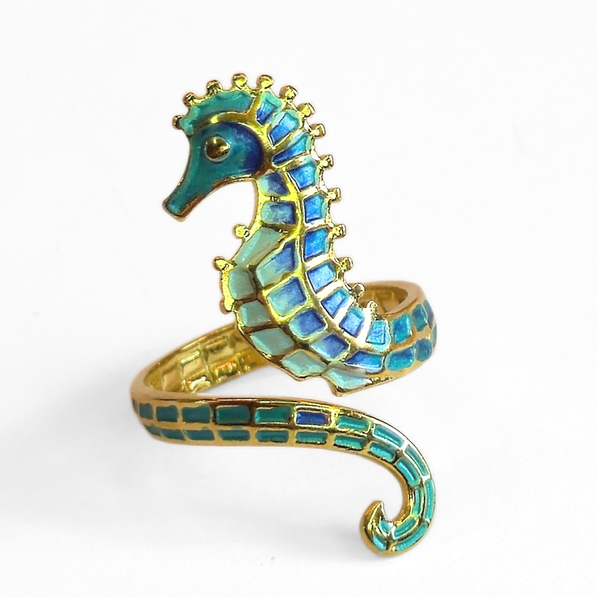 Seahorse Wrap Ring - NovaSmartLinks
