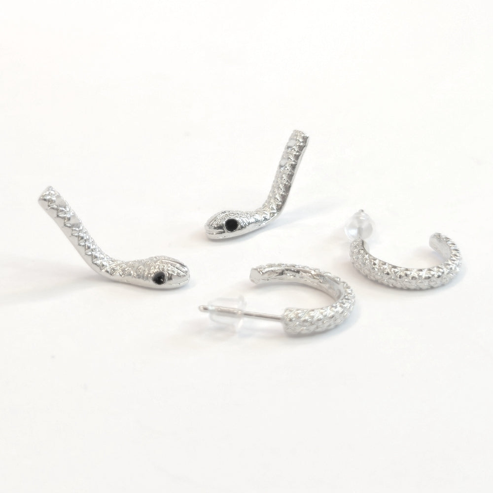 Curious Snake Illusion Earrings - NovaSmartLinks