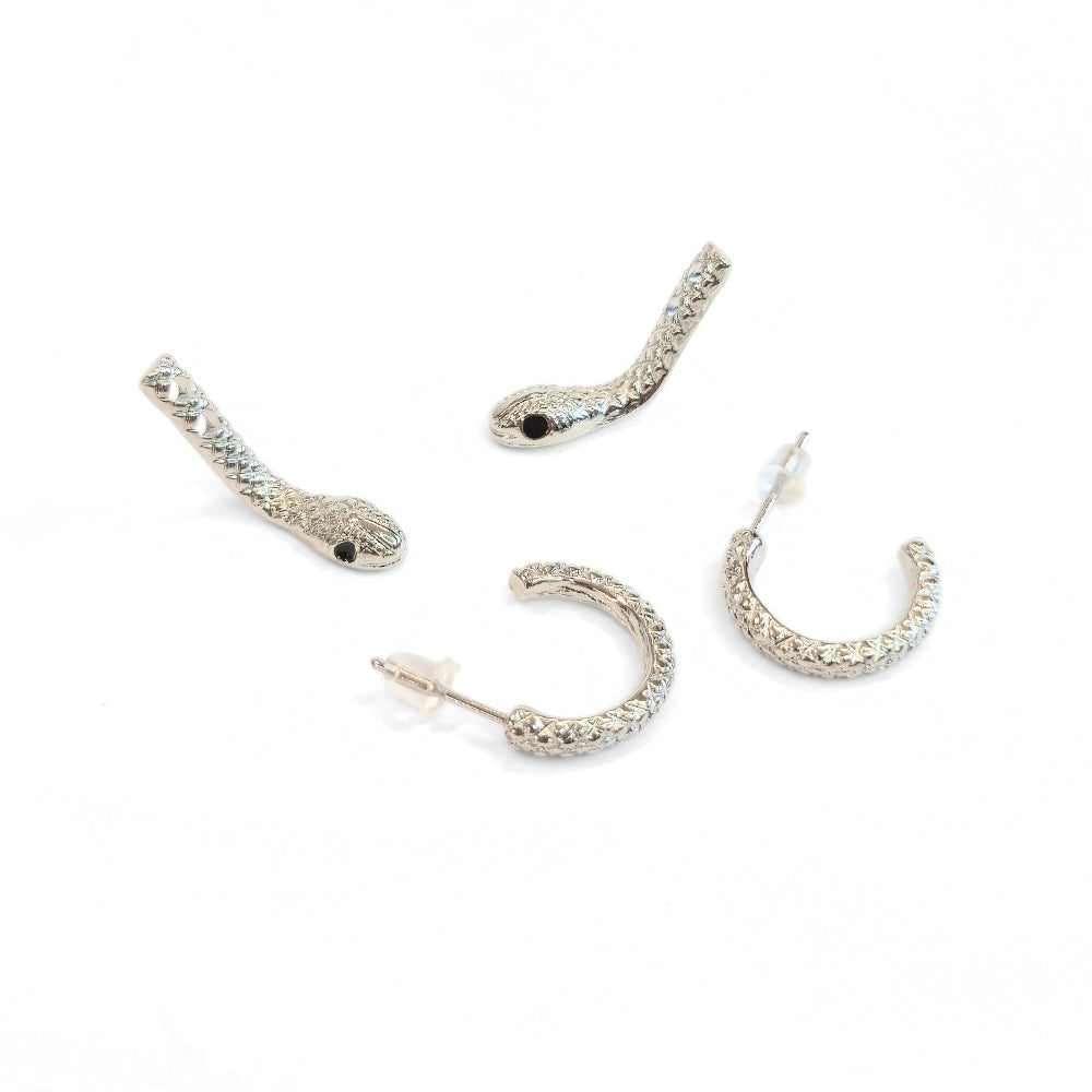 Curious Snake Illusion Earrings - NovaSmartLinks