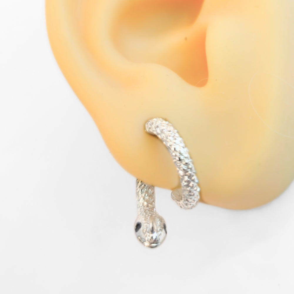 Curious Snake Illusion Earrings - NovaSmartLinks