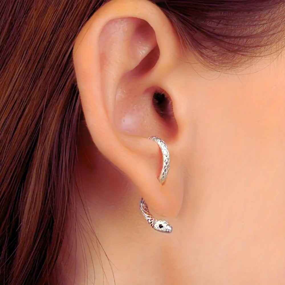 Curious Snake Illusion Earrings - NovaSmartLinks