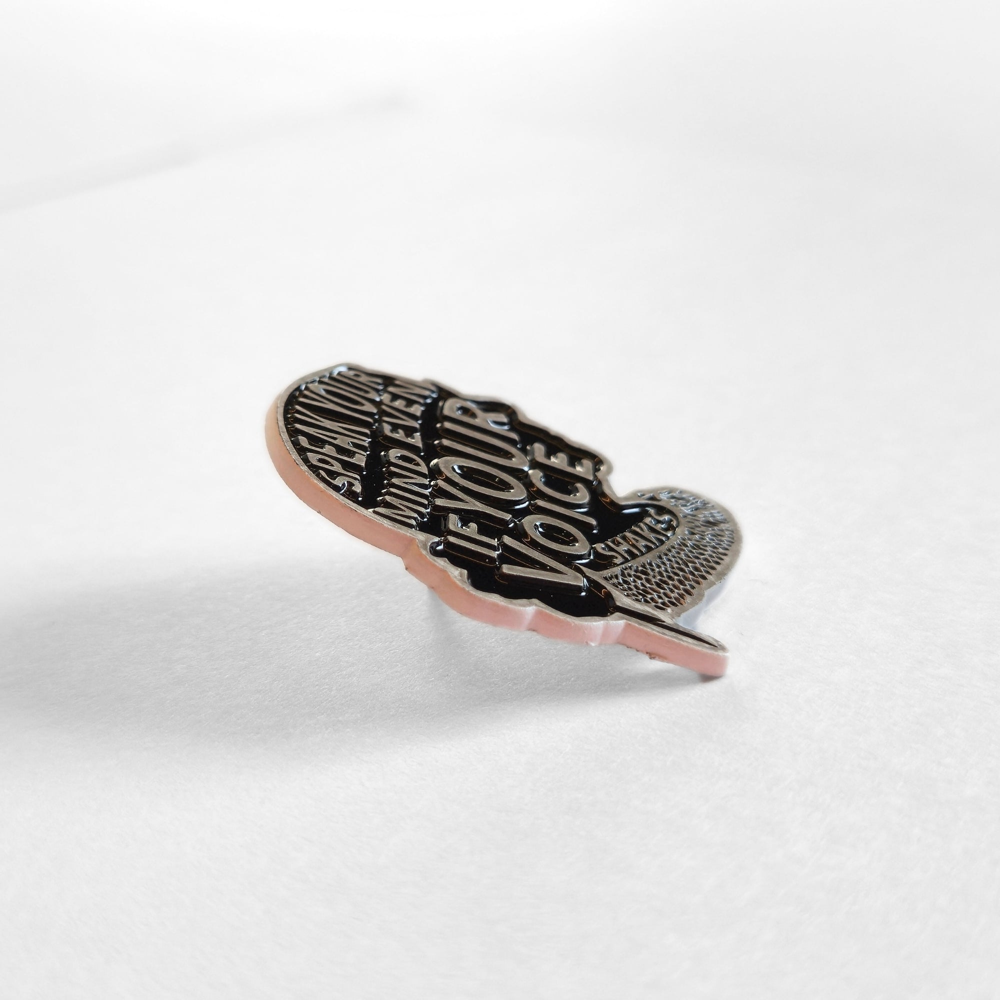 Speak Your Mind Even If Your Voice Shakes | Collectible Pin - NovaSmartLinks