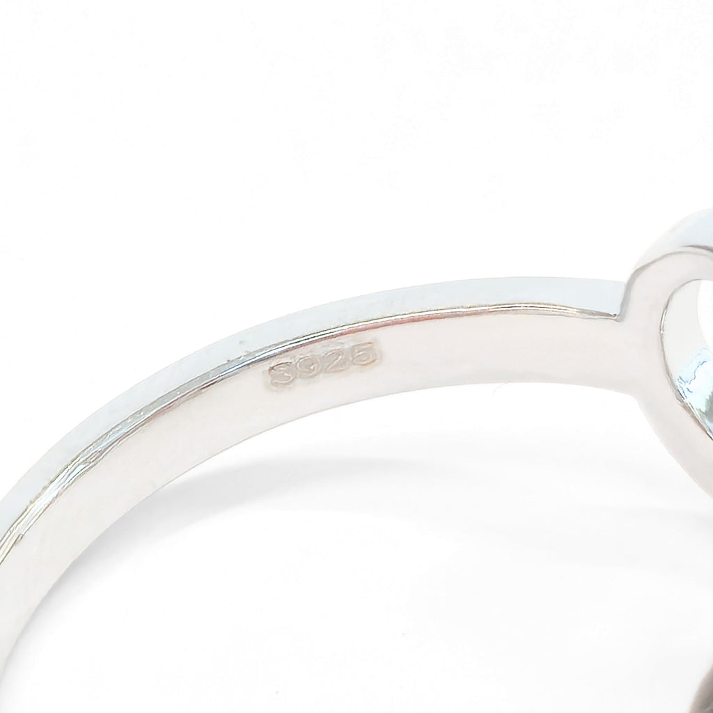 Sterling Silver Rose Gold Infinity Heart Ring - NovaSmartLinks