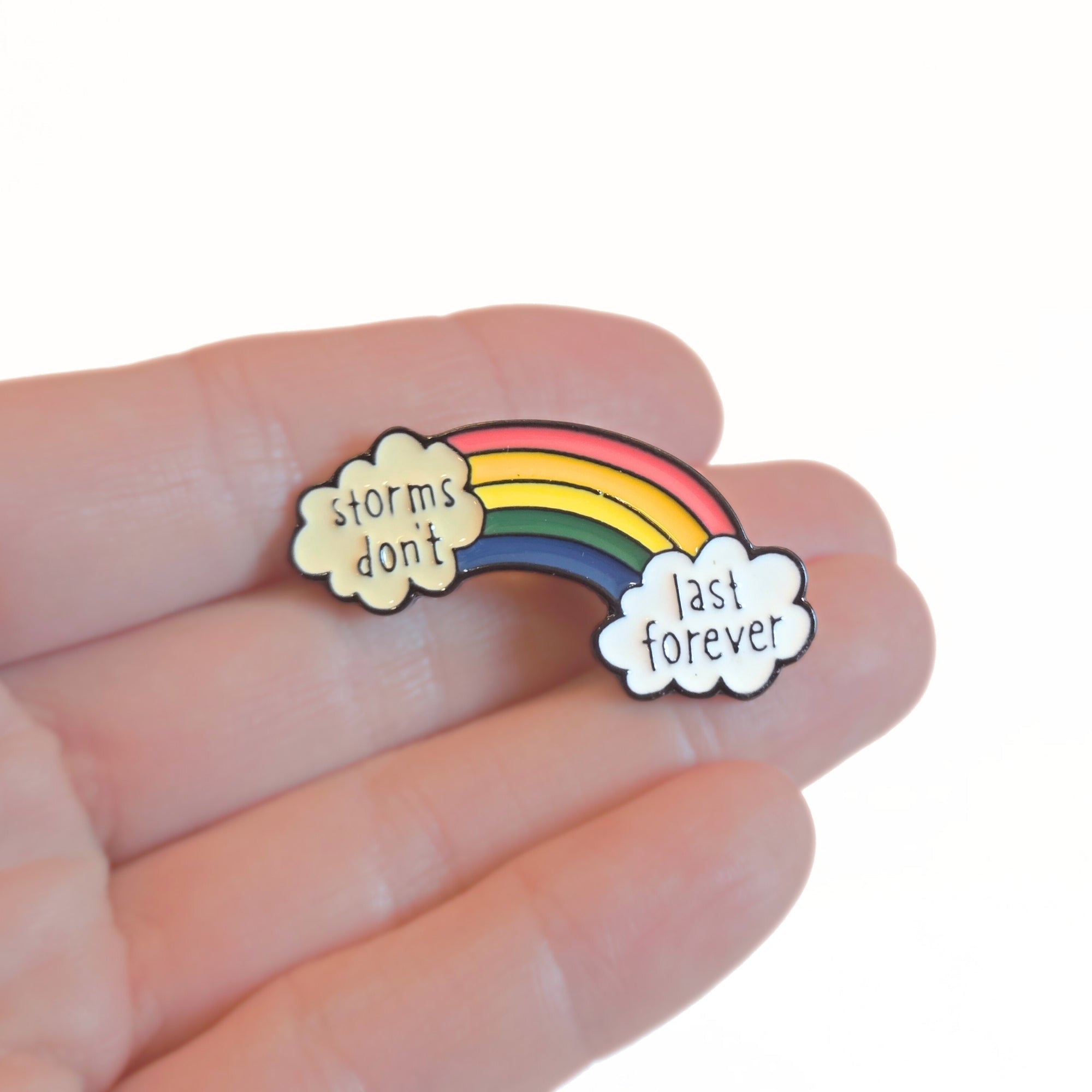 Storms Don't Last Forever | Collectible Pin - NovaSmartLinks