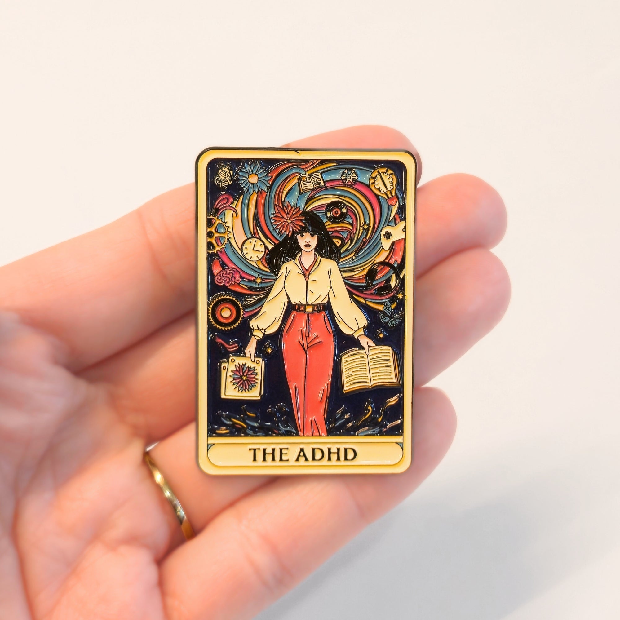 The ADHD (Tarot Card) | Collectible Pin - NovaSmartLinks