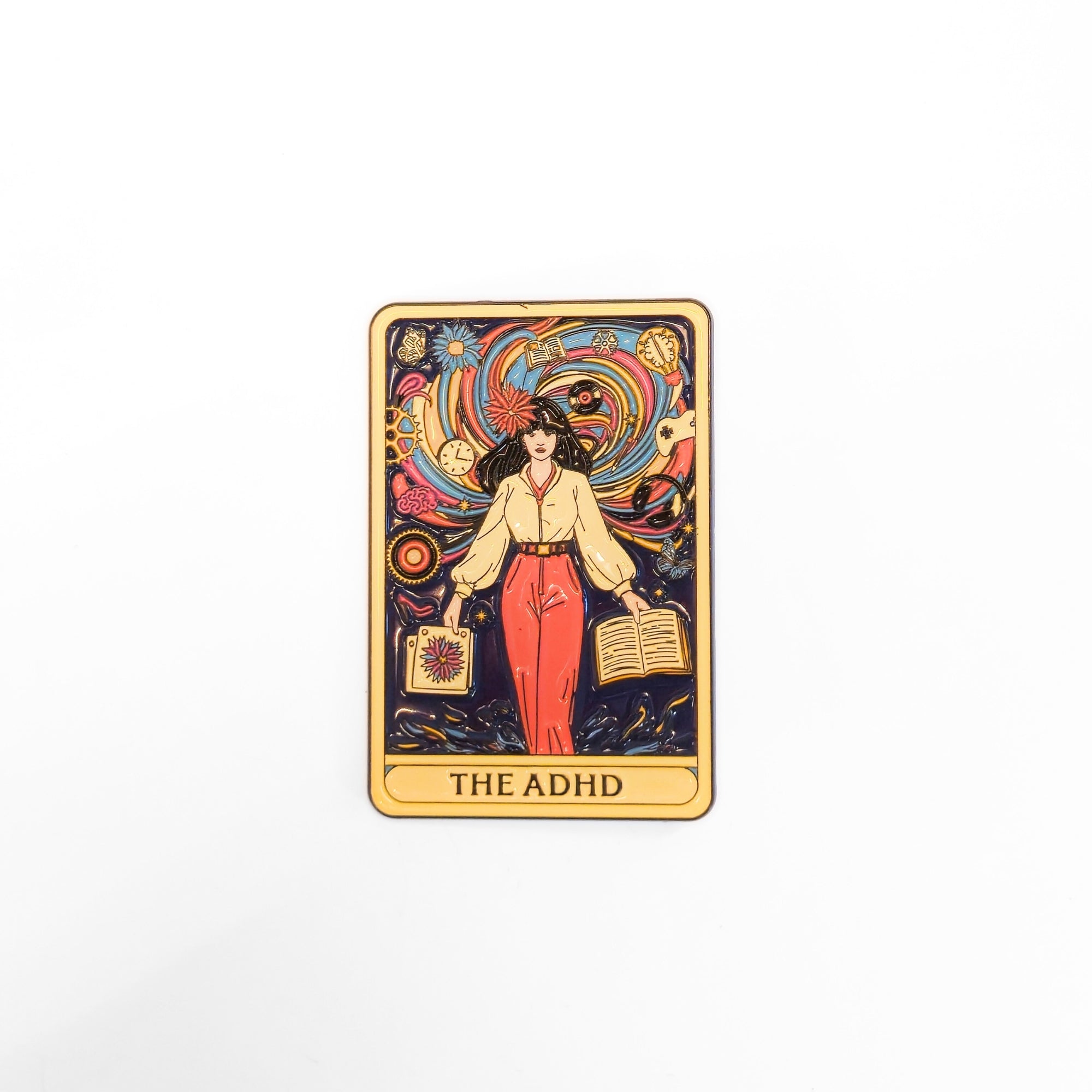 The ADHD (Tarot Card) | Collectible Pin - NovaSmartLinks
