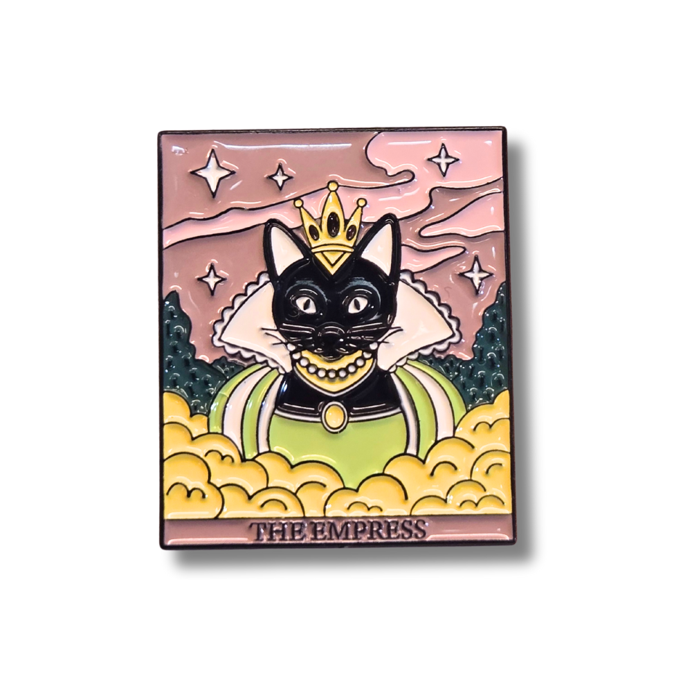 "The Empress" Cat Tarot Card | Collectible Pin - NovaSmartLinks