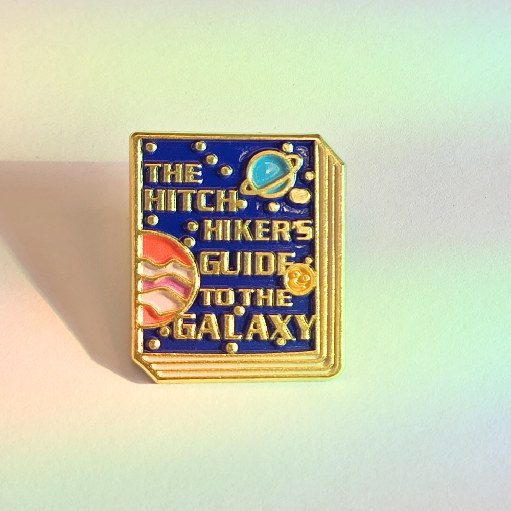 The Hitchhiker's Guide to the Galaxy | Collectible Pin - NovaSmartLinks