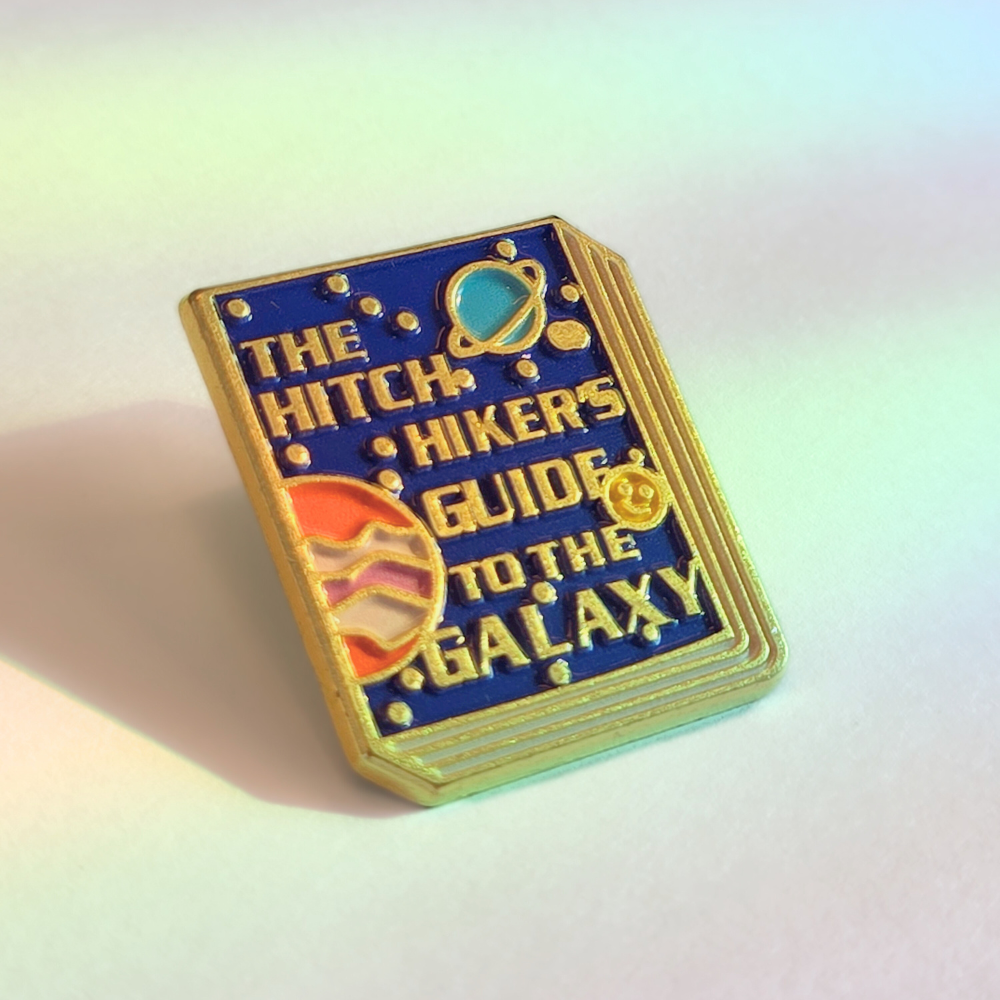 The Hitchhiker's Guide to the Galaxy | Collectible Pin - NovaSmartLinks